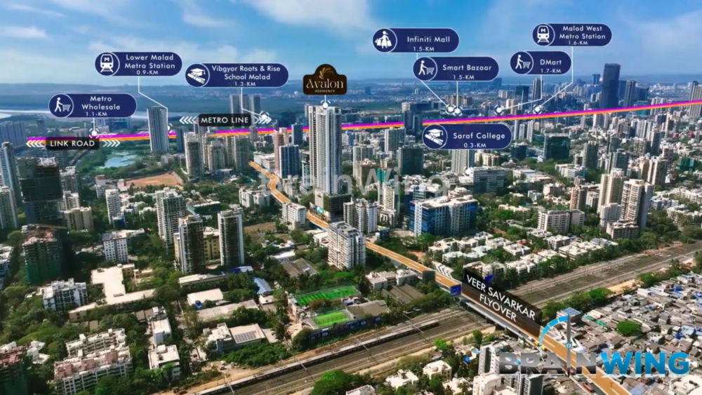 Our Site Location - Avalon Residency | 2/3 bhk  Apartments in Goregaon (W) - image